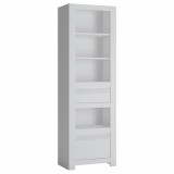 Wojcik New NVIR01 2S könyvesszekrény - fehér