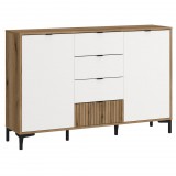 Wojcik Nicko RIKK05 2D4S komód - tölgy/fehér