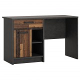 Wojcik Núbia NUBB01 1D1S íróasztal - szürke/tölgy