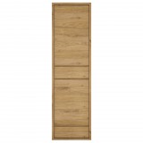 Wojcik Scotland TYP10 2D-2S polcos szekrény - shetland tölgy/szürke