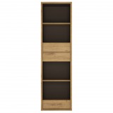 Wojcik Scotland TYP11 3S könyvesszekrény - shetland tölgy/szürke