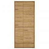 Wojcik Scotland TYP20 2D-2S gardróbszekrény - shetland tölgy/szürke