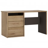 Wojcik Scotland TYP80 3S íróasztal - shetland tölgy/szürke