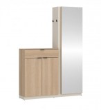 Wojcik Shendao (SAYGG2) előszobaszekrény - cashmere / lindberg tölgy