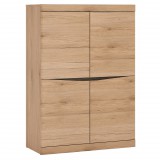 Wojcik Winter TYP31 4D komód - San Remo tölgy/wenge