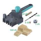 Wolfcraft 6-8-10 mm mester facsapozó - csomagajánlat