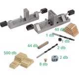 Wolfcraft 6-8-10 mm univerzális facsapozó készlet, 12-30 mm - csomagajánlat