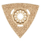 Wolfcraft Delta csiszolólap, 80 mm, HM, rezgőkéses gépekhez, Starlock