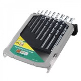 Wolfcraft Kőzetfúró készlet dobozban 9db, HM, 3,4,2x5,2x6,2x8,10 mm