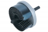 Wolfcraft Lyukfűrész 7 részes 25,32,38,45,50,56,62 mm, S=8mm, fémtest