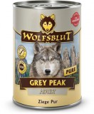 Wolfsblut Grey Peak Pure Adult Kecskehús Konzerv nedves kutyatáp 395 g