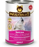 Wolfsblut VetLine Hypoallergenic Lóhús Konzerv nedves kutyatáp 395 g