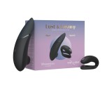 Womanizer Lust&Luxury - csikló- és párvibrátor szett (fekete)