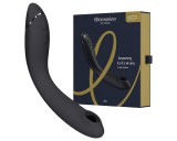 Womanizer OG - akkus, léghullámos 2in1 vibrátor (fekete)