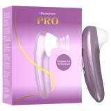 Womanizer Pro - léghullámos csiklóizgató (lila)