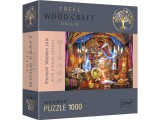 Wood Craft: Mágikus szoba 1000db-os prémium fa puzzle - Trefl