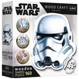 Wood Craft: Star Wars - Rohamosztagos katona sisak 160 db-os prémium fa puzzle - Trefl
