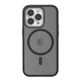 Woodcessories Clear Case MagSafe Matte Black iPhone 14 Pro