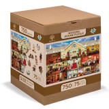 Wooden City 3D fa puzzle, Victorian Residence 750 darab