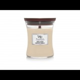 WoodWick Vanilla Bean közepes gyertya (31983) (31983)