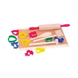 Woodyland Fa konyhai kiegészítő készlet 15 elemmel