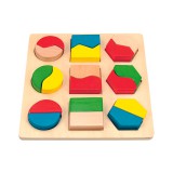 Woodyland Formakirakó fajáték 18 elemmel