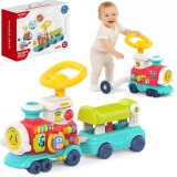 Woopie Baby 2 az 1-ben interaktív mozdony járássegítő és bébitaxi