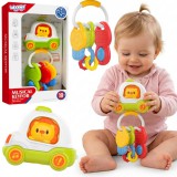 Woopie interaktív szenzoros csörgő és rágóka