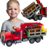 Woopie interaktív teherautó mozgatható daruval - fény és hanghatásokkal