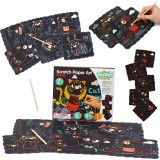 Woopie! Toys Woopie Art&Fun varázslatos kaparós képkészlet gyerekeknek