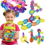 Woopie! Toys Woopie hópehely építőkészlet – 206 db-os kreatív fejlesztőjáték