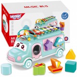 Woopie! Toys WOOPIE interaktív formakereső játékautó - zöld