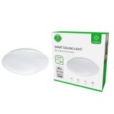 WOOX Smart Home Mennyezeti Lámpa - R5111 (15W, IP20, 18 db SMD LED, 25000H, 1200lm, állítható fényerő) (R5111)
