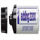 WORK_IN_PROGRESS Alkoholos marker, 1-5 mm, vágott, EDDING "2200", fekete