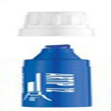 WORK_IN_PROGRESS Flipchart marker, 1-4 mm, vágott, ICO "Artip 12", kék