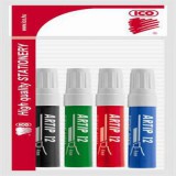 WORK_IN_PROGRESS Flipchart marker készlet, 1-4 mm, vágott, ICO "Artip 12", 4 különböző szín