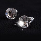 WORK_IN_PROGRESS Fülbevaló "MADE WITH SWAROVSKI ELEMENTS"  natúr fehér, 8mm