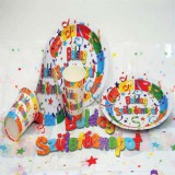 WORK_IN_PROGRESS Terítő, 120x180 cm, "Boldog születésnapot"