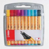 WORK_IN_PROGRESS Tűfilc készlet, 0,4 mm, STABILO "Point 88", 10 különböző szín