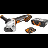 WORX AKU 20V, töltővel, tokban WX800 (2x2 Ah) (6947372528463)