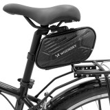 Wozinsky bicycle saddle bag waterproof 1.5l black (WBB27BK)