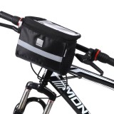 Wozinsky Bike Handlebar - biciklis telefontartós táska 2l - fekete