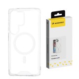 Wozinsky Clear Corner MagSafe-kompatibilis tok Samsung Galaxy S25 - átlátszó