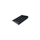WP Fixed Shelf 2U 350 mm RAL 9005 Black WPN-AFS-22035-B