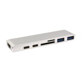 WPower 7 az 1-ben dokkoló MacBook Pro és MacBook Air laptopokhoz, 100W PD