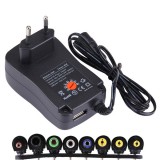 WPower Univerzális hálózati adapter 3-12V 30W, USB kimenettel