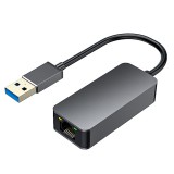 WPOWER USB3.0 - RJ45 Ethernet LAN adapter, 2500Mbps, szürke