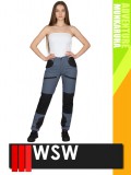 WSW ADVENTURE GREY HOBBER technikai stretch női deréknadrág - munkaruha