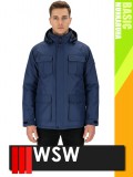 WSW BASIC NAVY YES technikai kevertszálas téli kabát - munkaruha