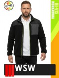 WSW BLACKHVY POLSHELL technikai kevertszálas softshell polár - munkaruha